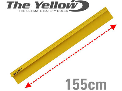 Yellow 5 - Riga da taglio 155 cm