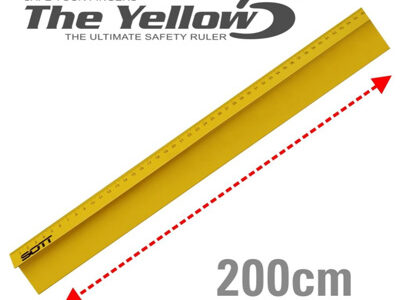 Yellow 5 - Riga da taglio 200cm