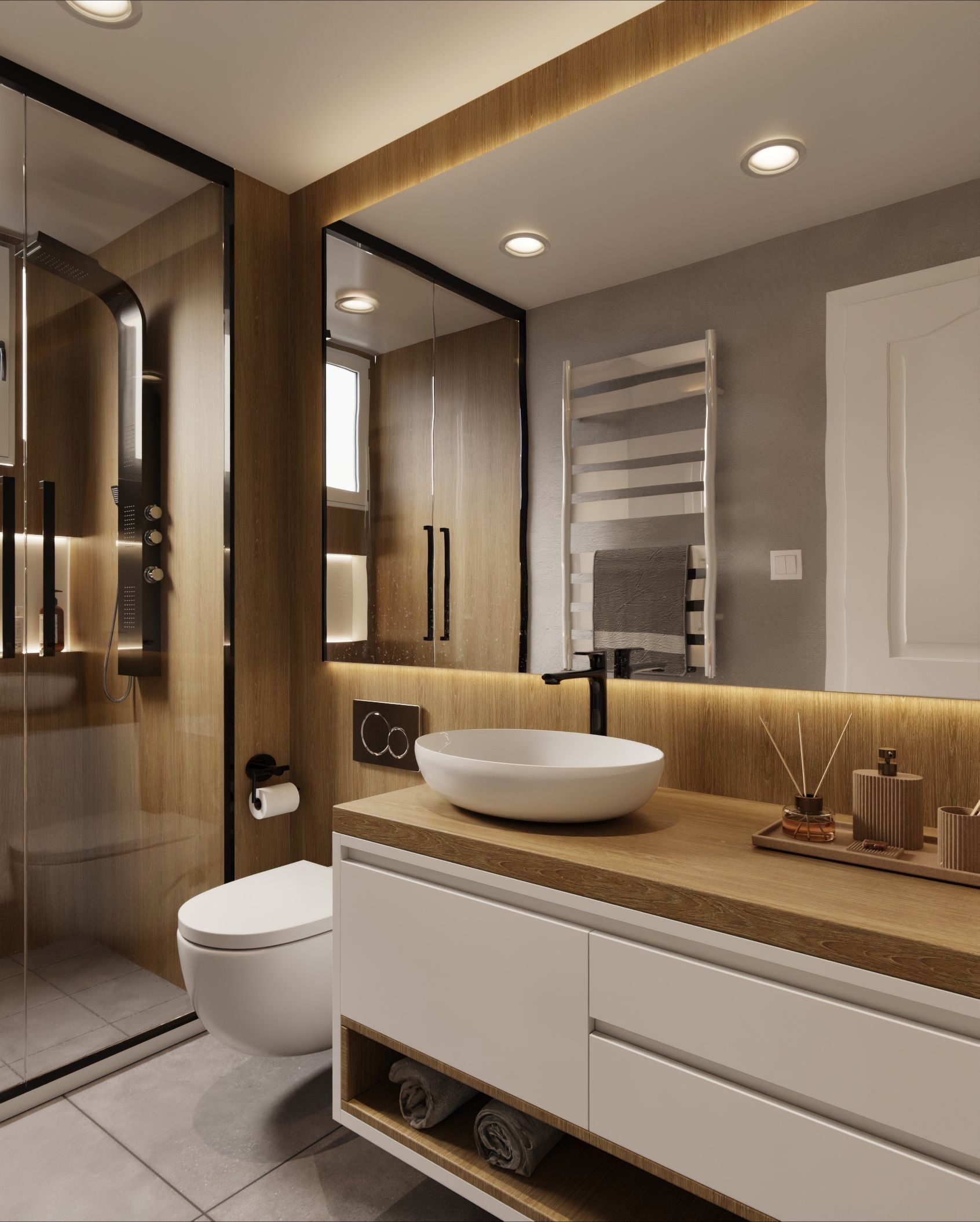 CoverStyl CT02 - Legno/Noce Invecchiato - Pellicola Adesiva da rivestimento - immagine 5