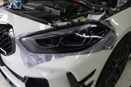 Pellicola PPF fari auto fumè chiaro 50 %